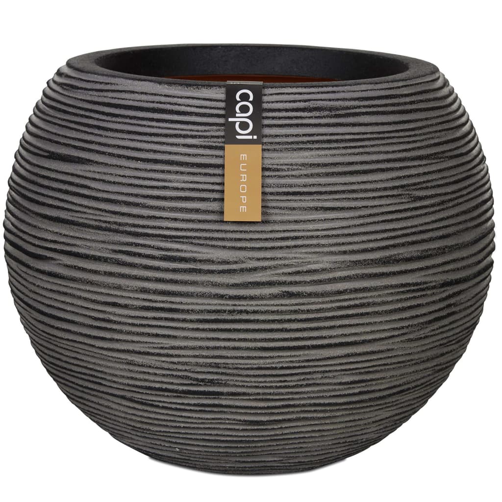 Pot à fleurs Nature rond anthracite