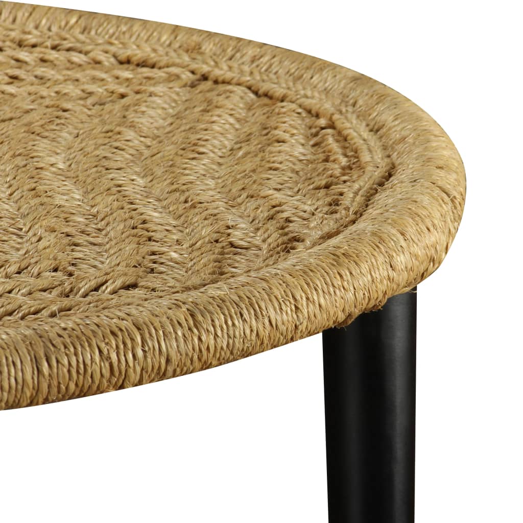 Table basse 2 pcs en jute
