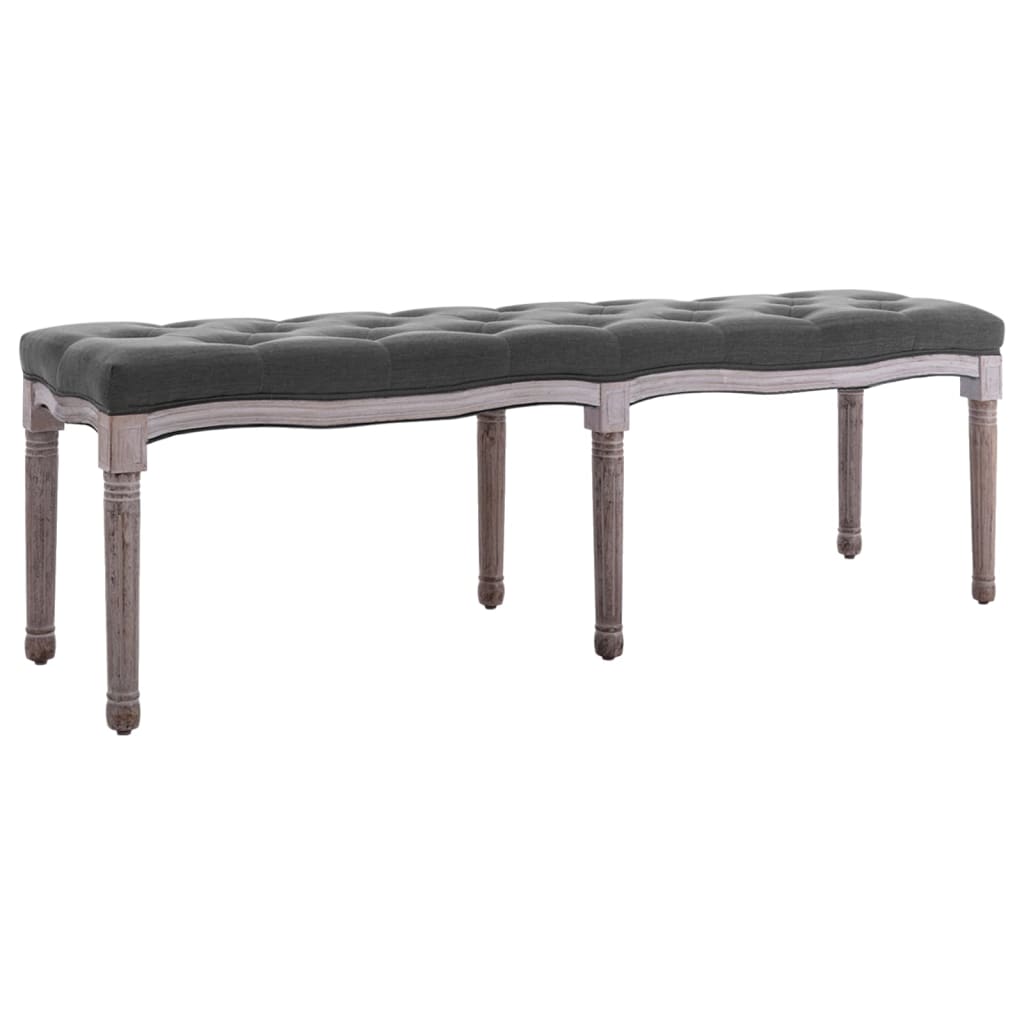 Banc Lin Gris foncé