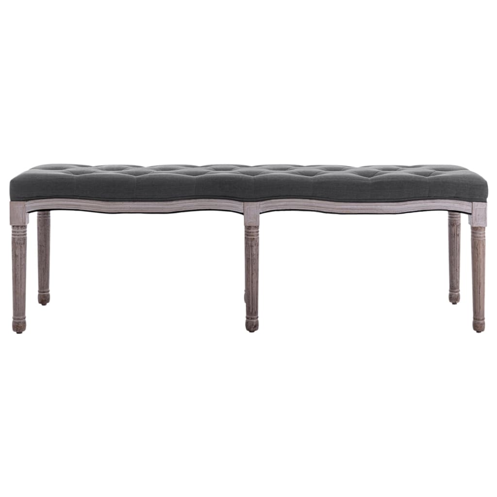 Banc Lin Gris foncé