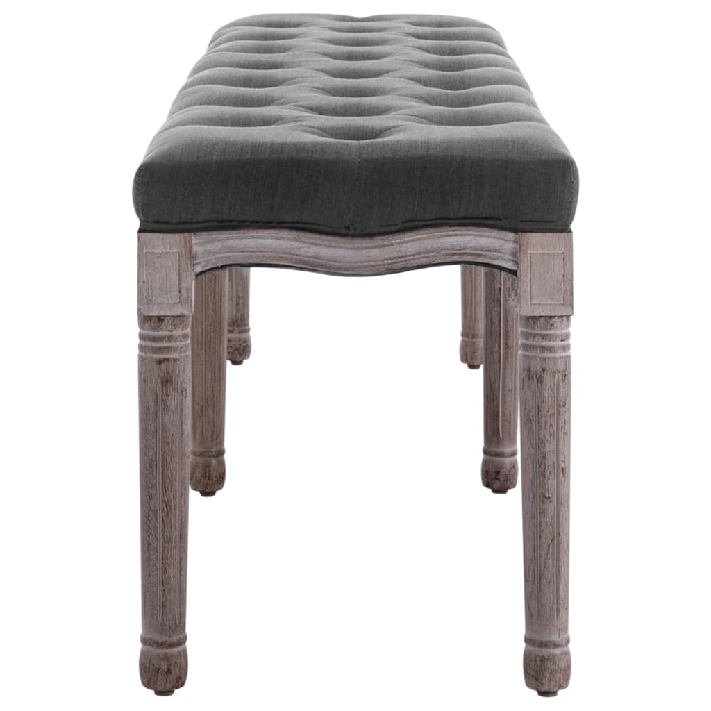 Banc Lin Gris foncé