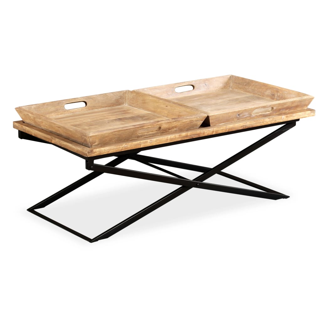 Table plateau manguier