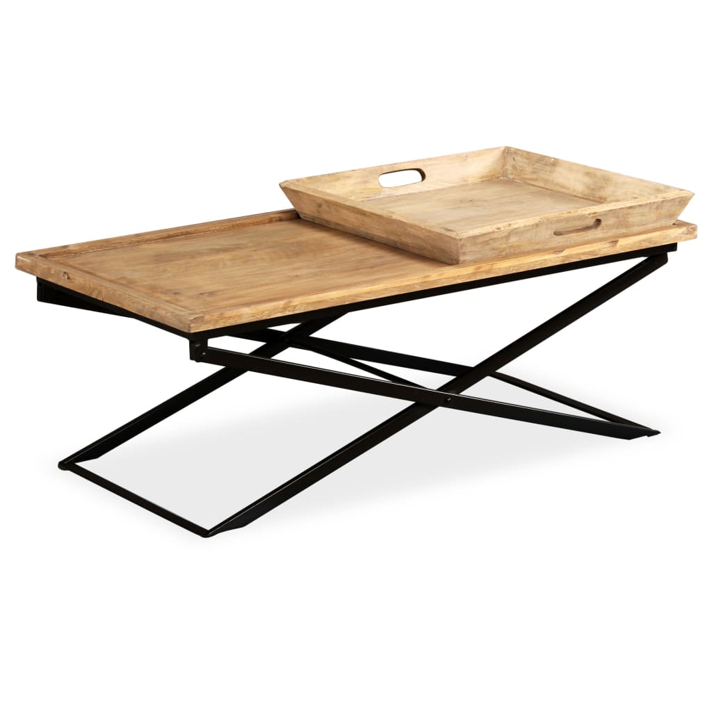 Table plateau manguier