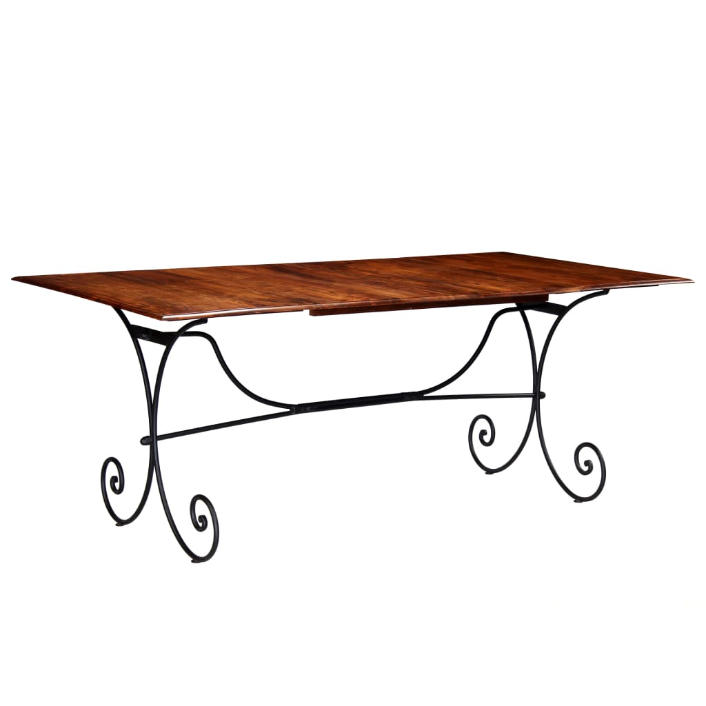Table de salle à manger Bois avec finition miel