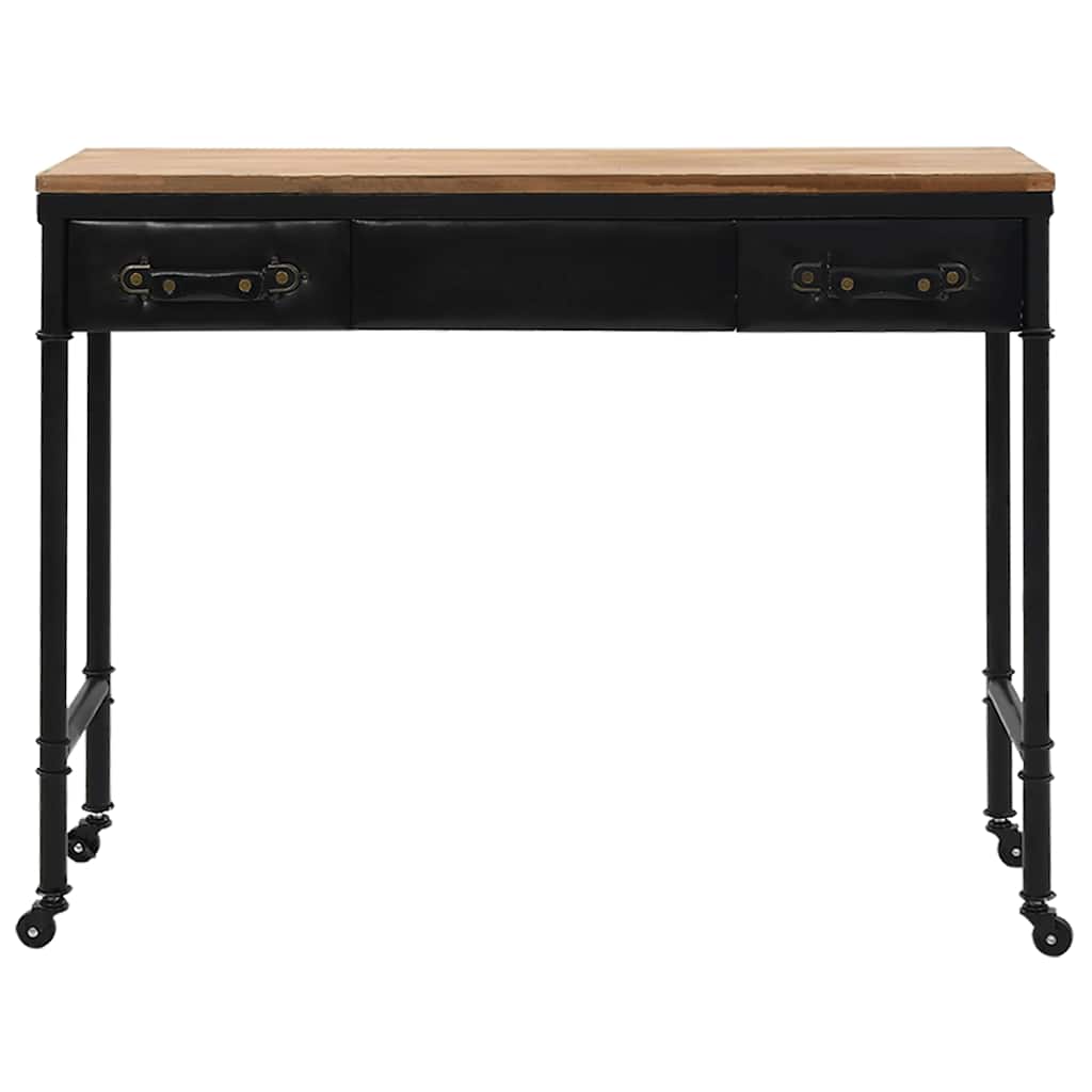Table console et bois de sapin