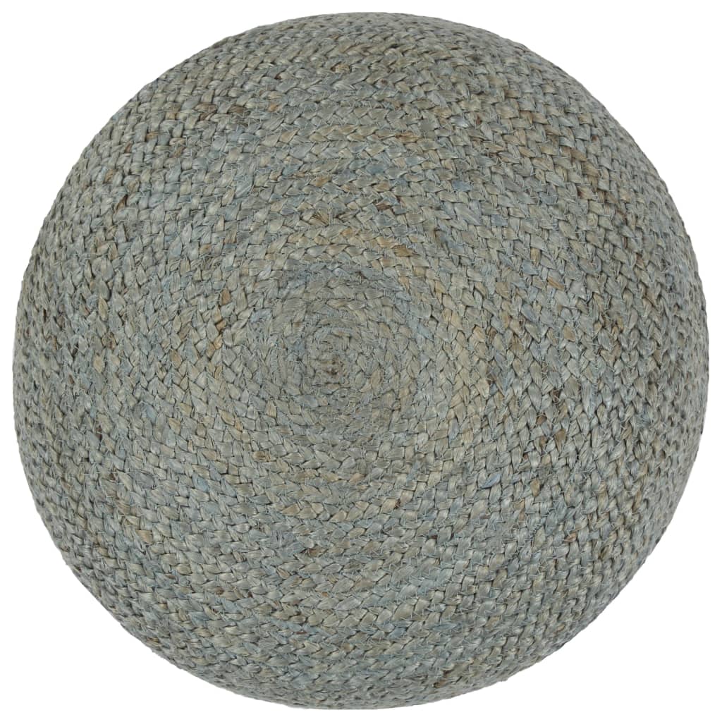 Pouf Vert olive en Jute