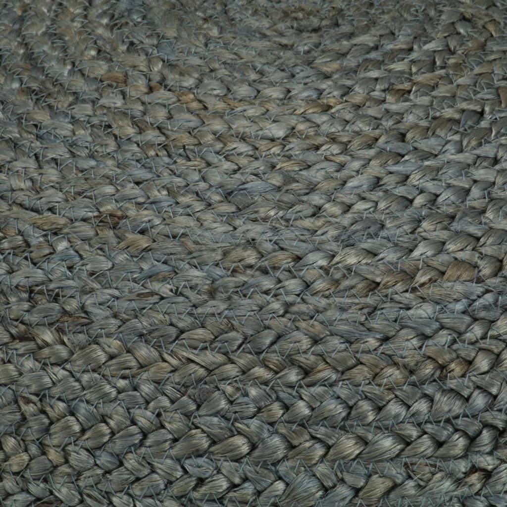 Pouf Vert olive en Jute