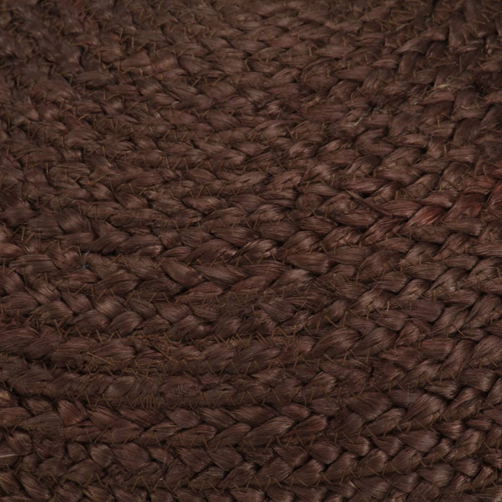 Pouf fait à la main Marron Jute