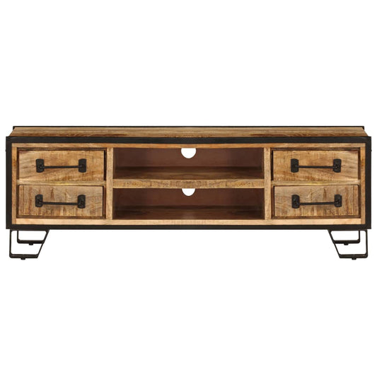 Meuble TV avec tiroirs Bois massif