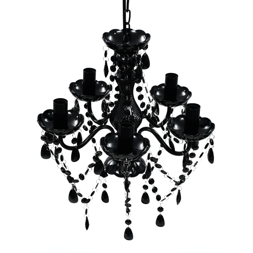 Lustre Crystal noir
