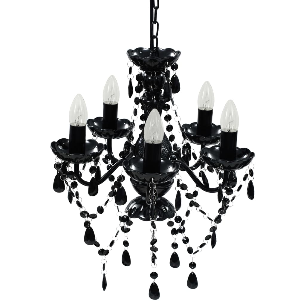 Lustre Crystal noir