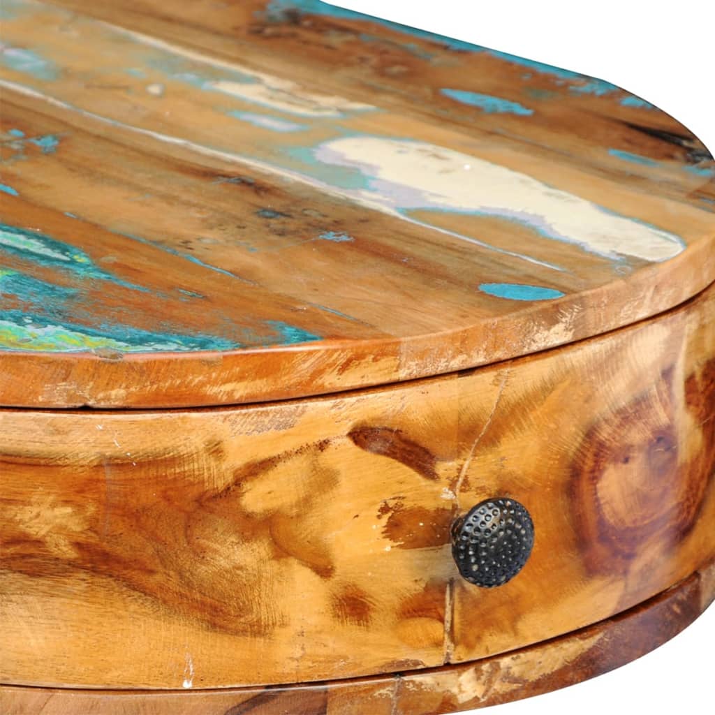 Bureau avec pieds en fer Bois