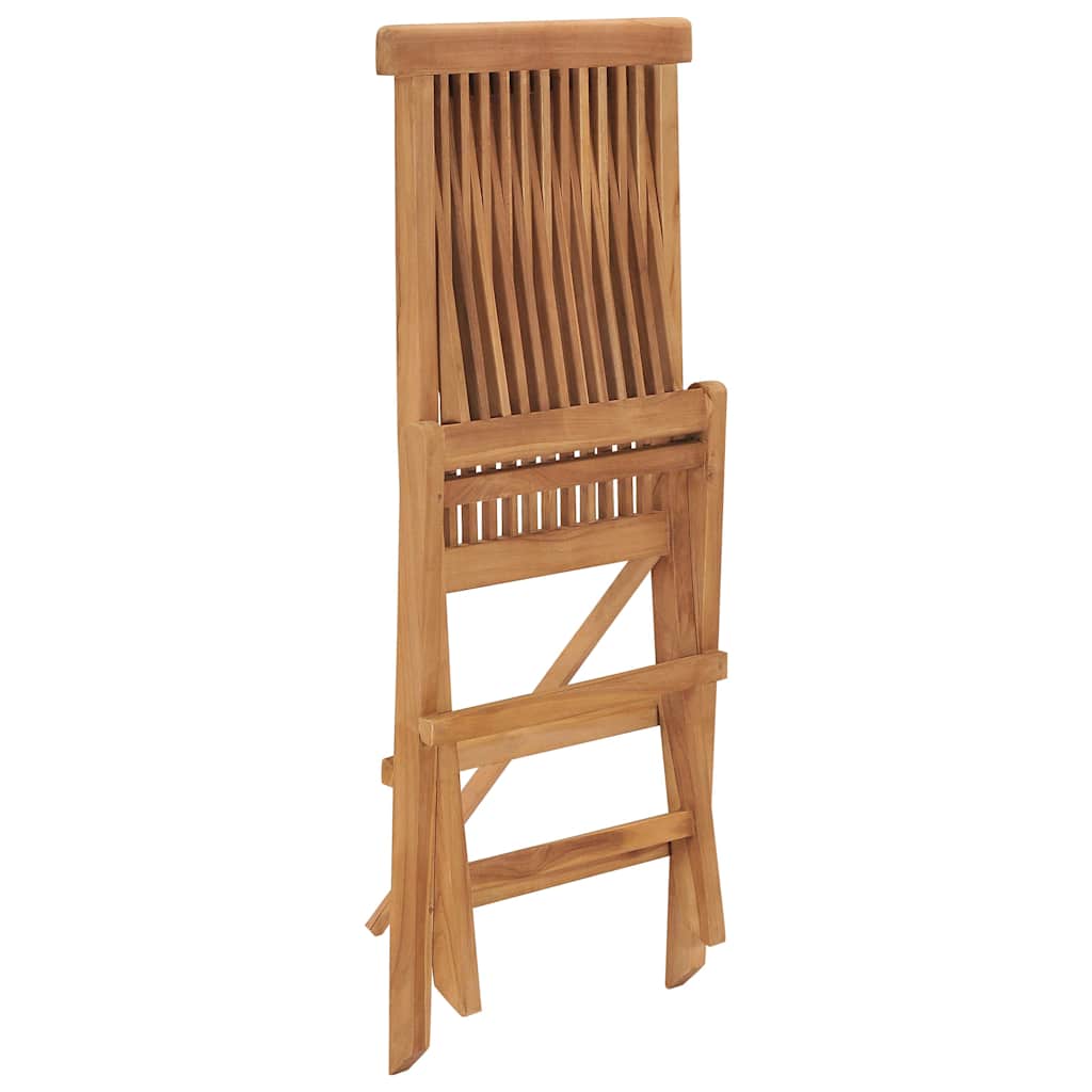 Chaises pliables de jardin en Bois de teck solide