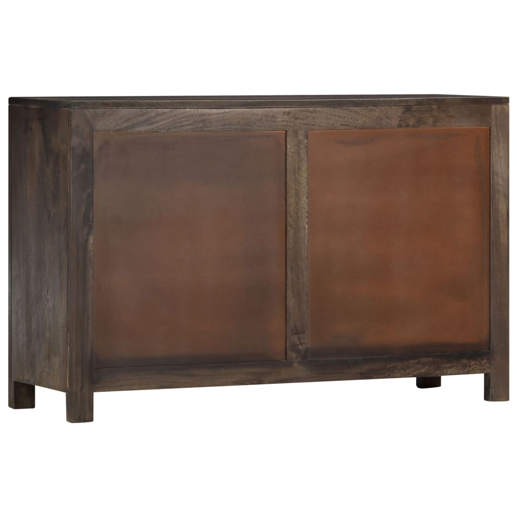 Buffet avec dessin sculpté en Bois de manguier massif
