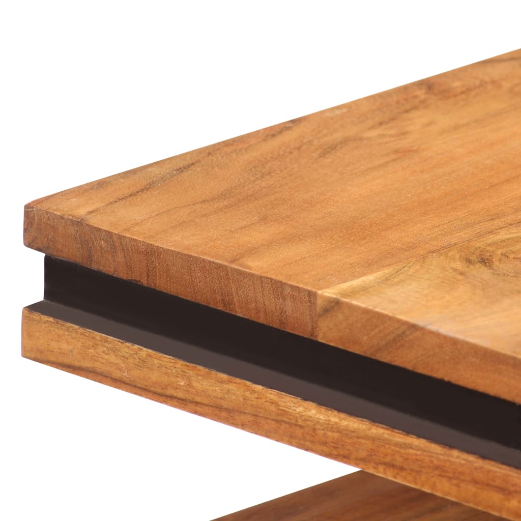 Table basse d'acacia