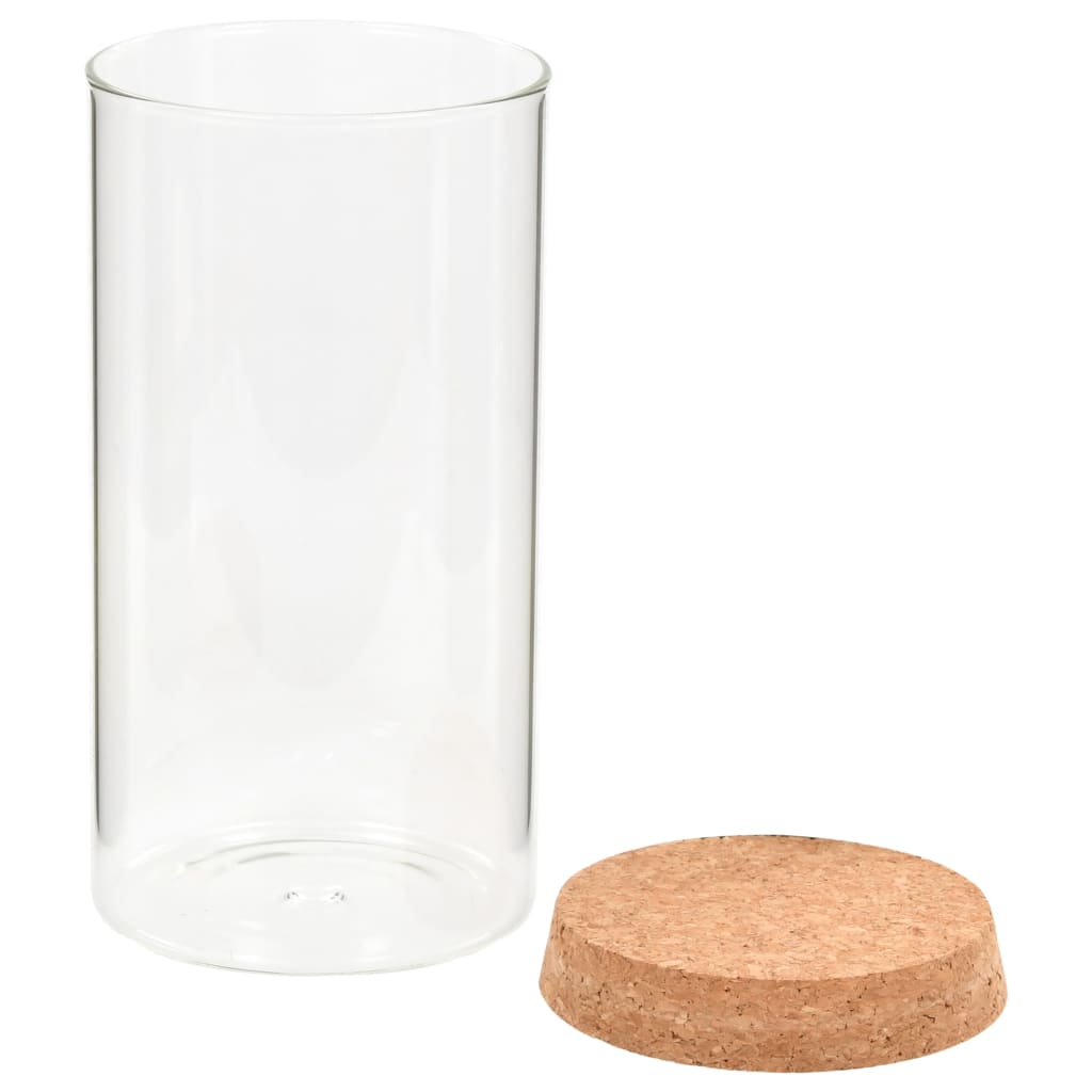 Pots de conservation en verre 6pcs