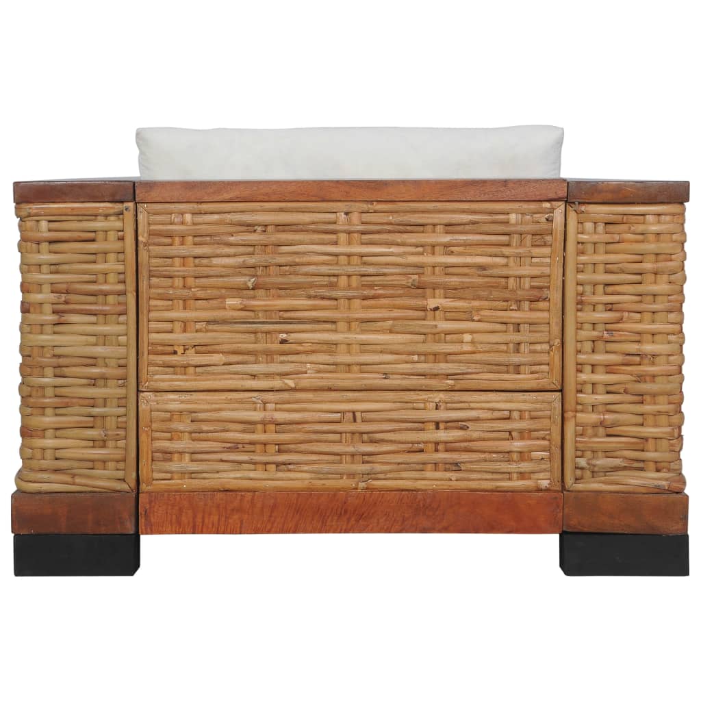 Fauteuil Rotin naturel