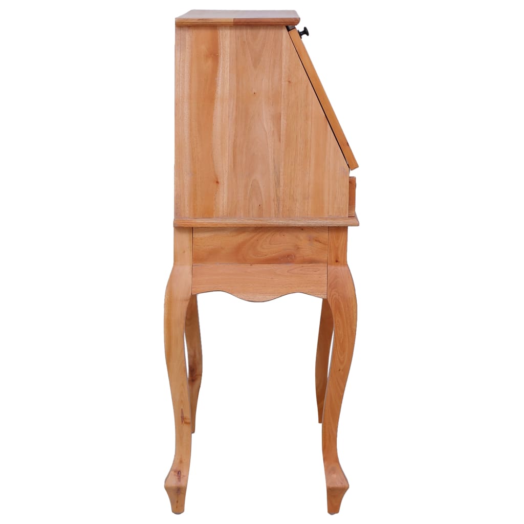 Bureau secrétaire Bois d'acajou massif