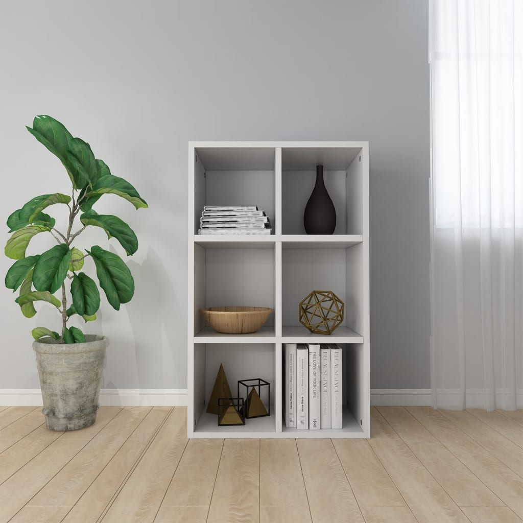 Bibliothèque/Buffet blanc