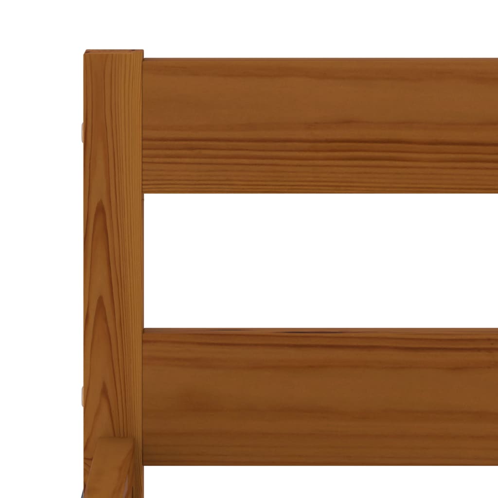 lit Marron en bois