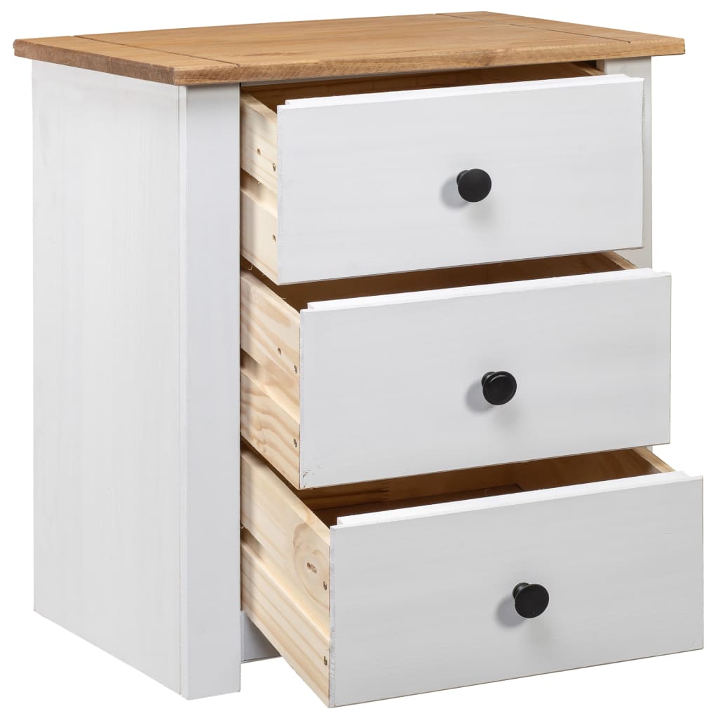 Table de chevet Blanc Panama