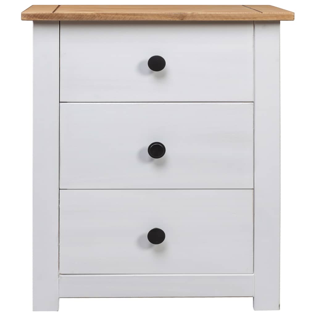 Table de chevet Blanc Panama