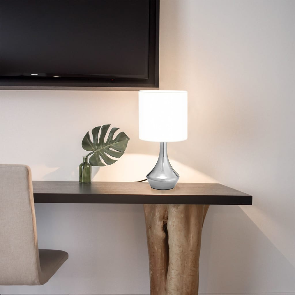 Lampes de table Bouton tactile Blanc