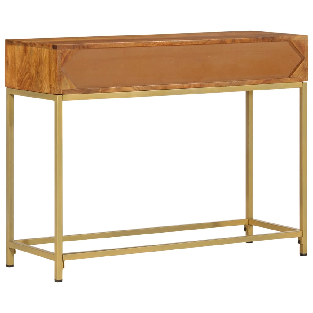 Table console en Bois d'acacia massif