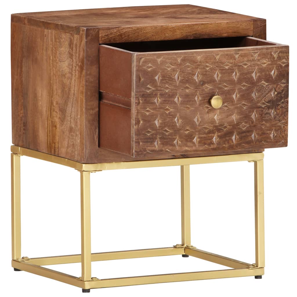 Table de chevet Bois de manguier