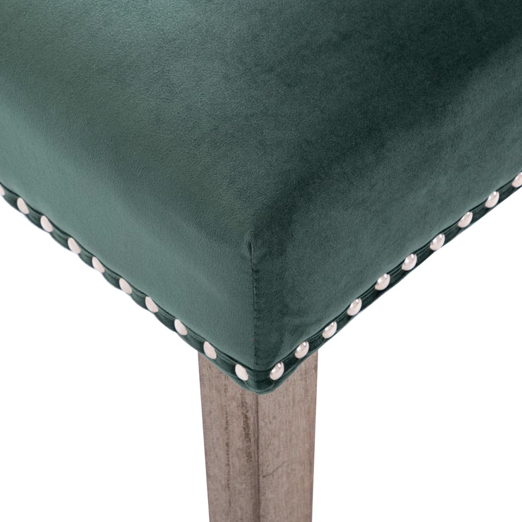 Chaise Vert Velours