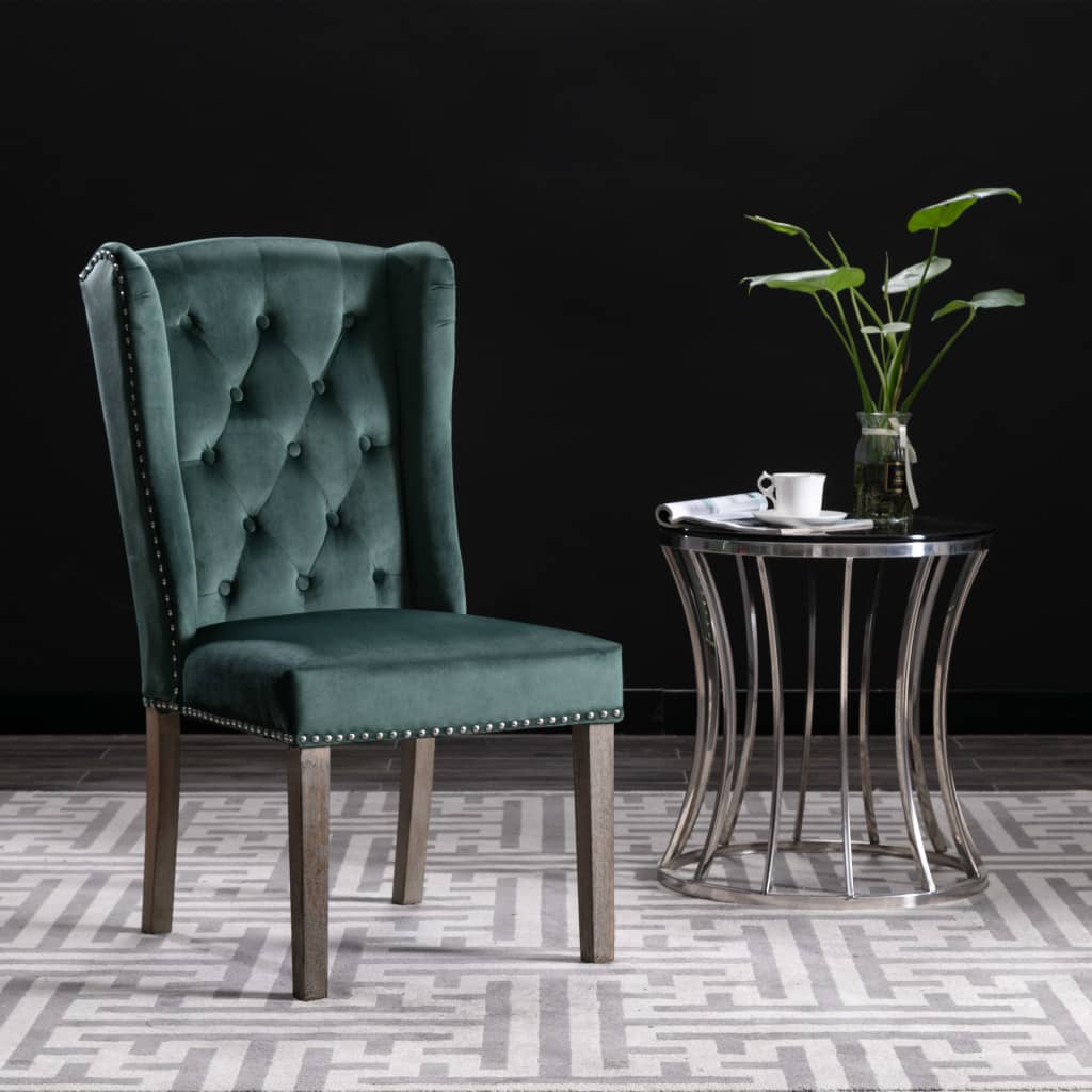 Chaise Vert Velours