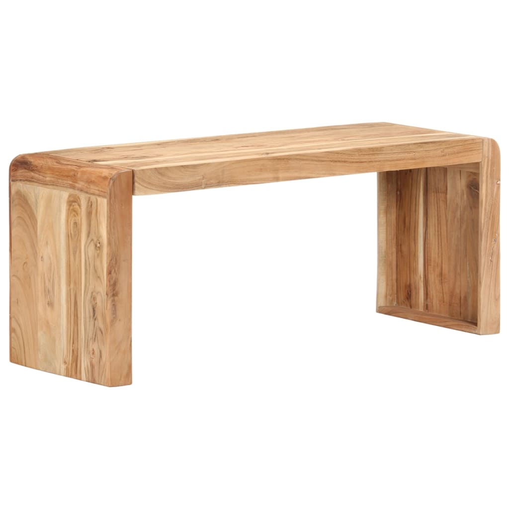 Banc Bois solide d'acacia
