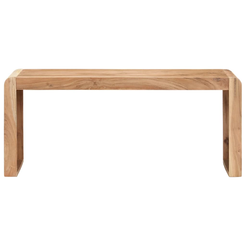 Banc Bois solide d'acacia