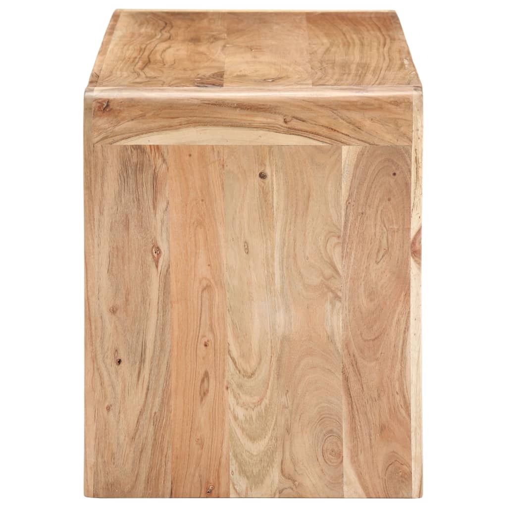 Banc Bois solide d'acacia