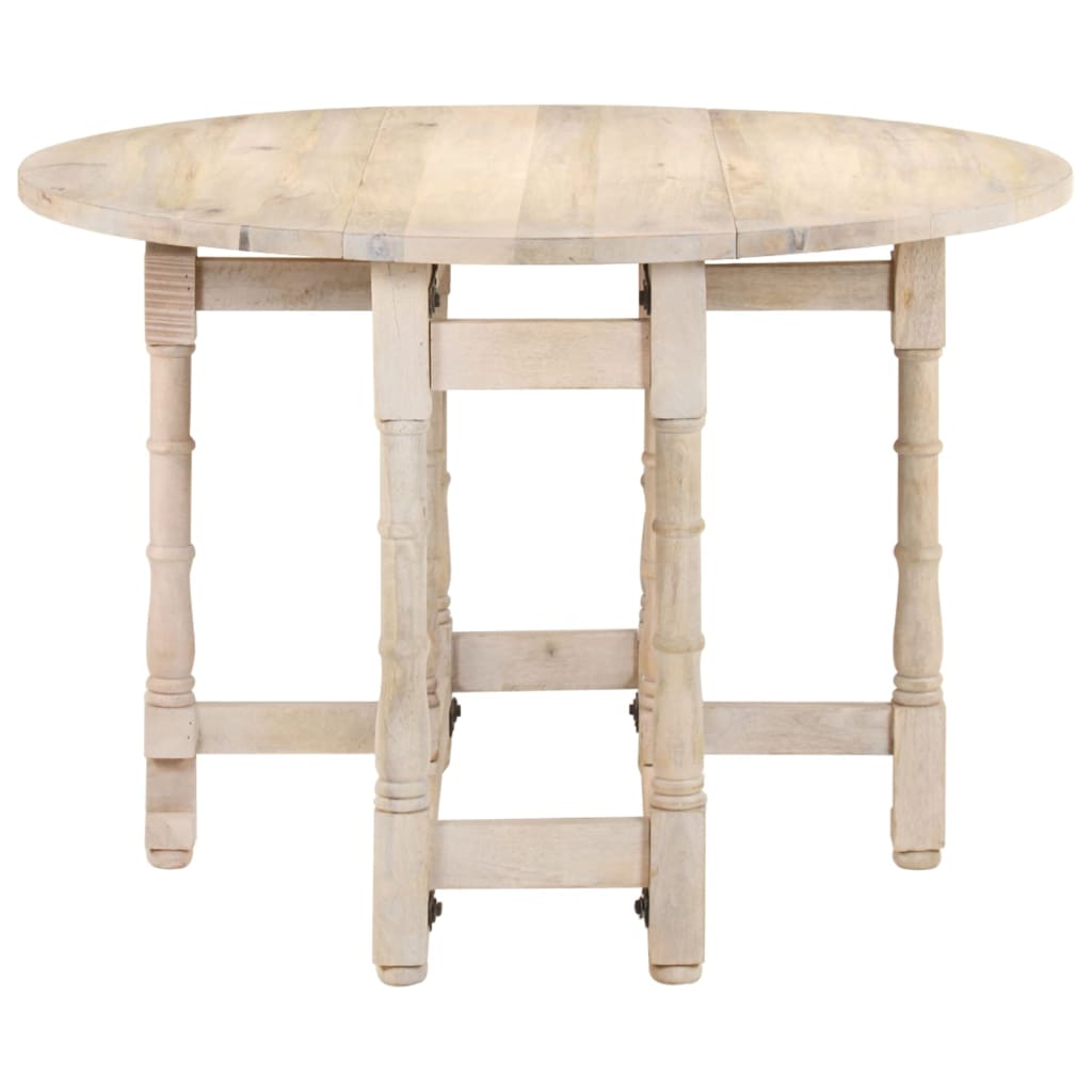 Table à manger Rond Bois de manguier massif