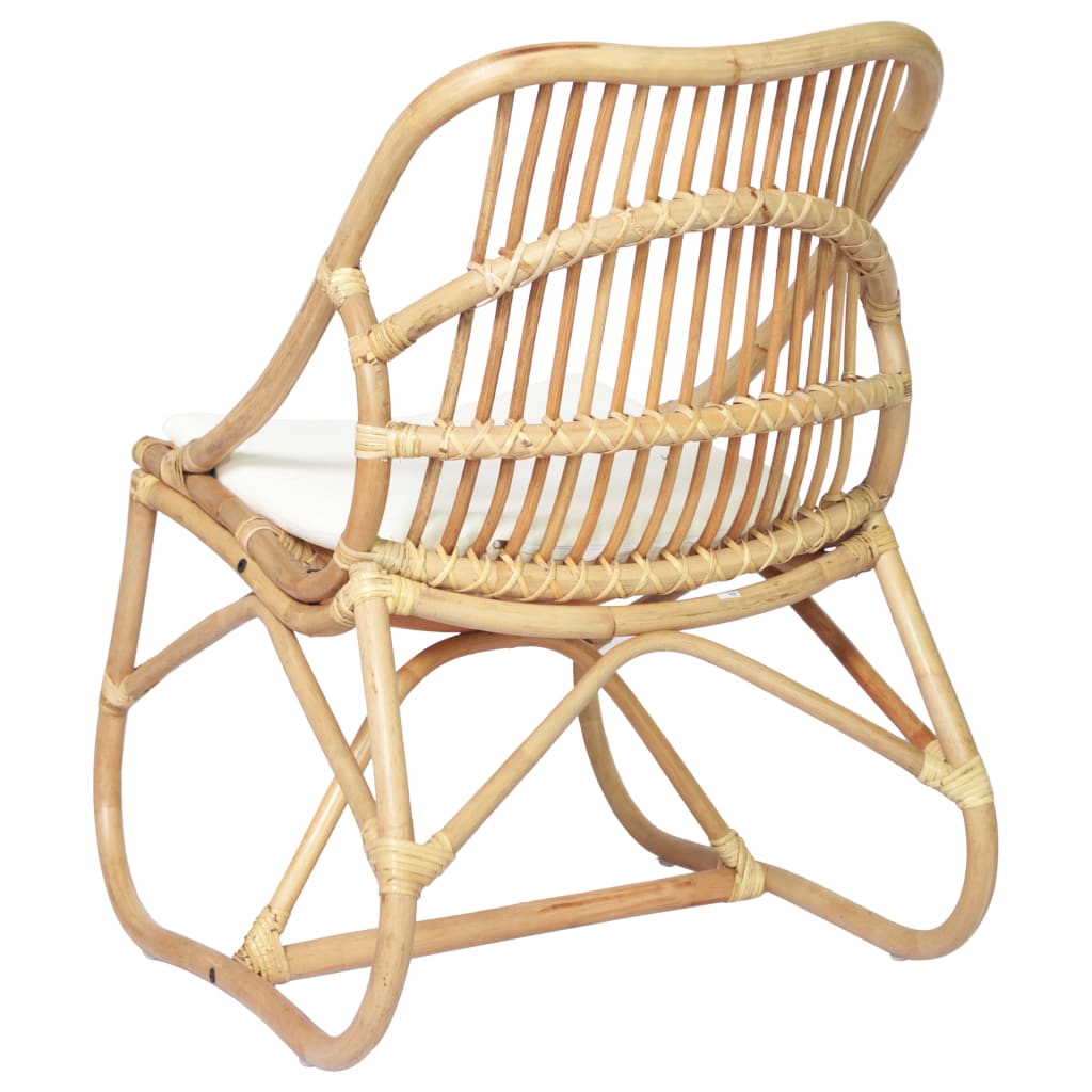 Chaise relaxation en rotin Lin