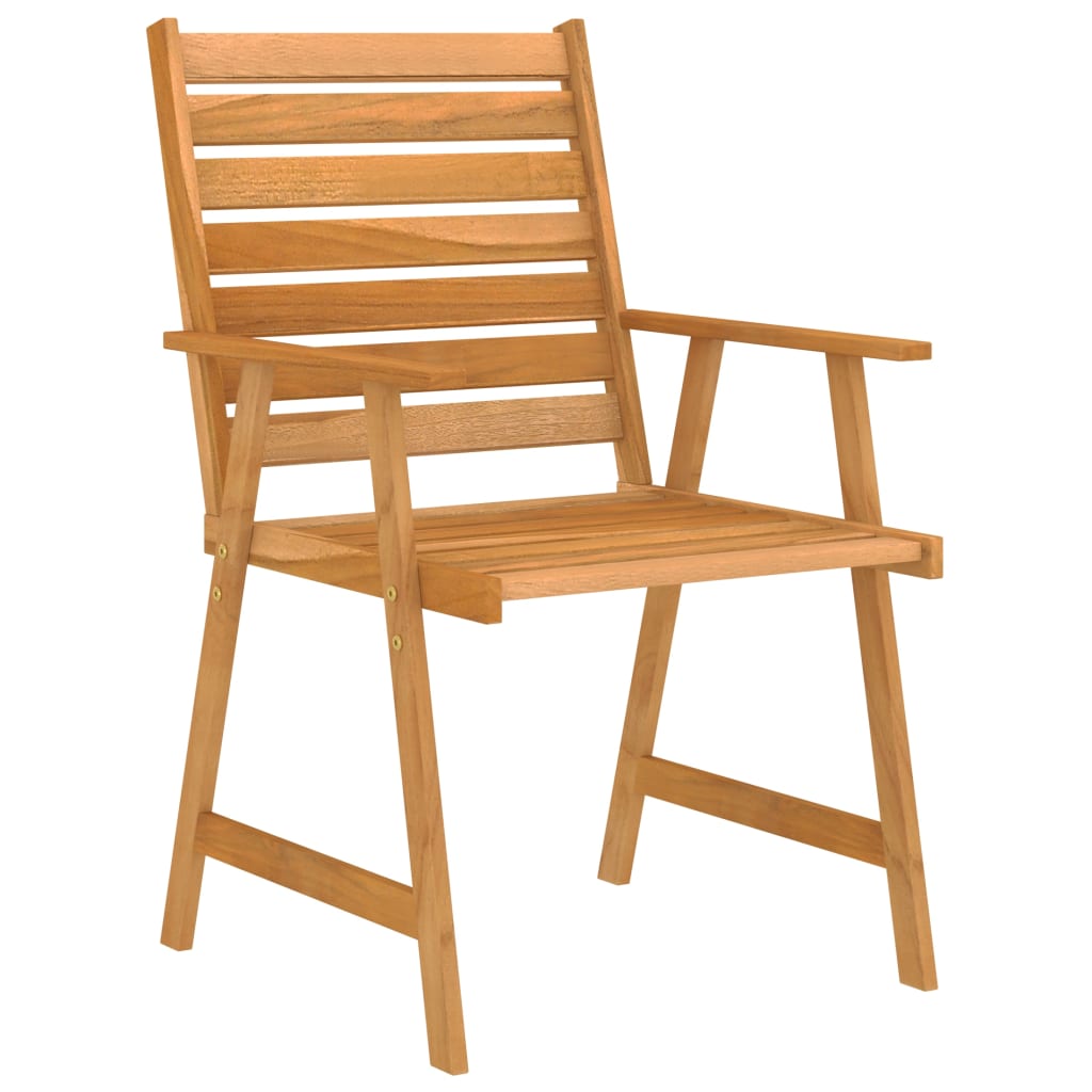 Ensemble à manger de jardin 5 pcs Bois d'acacia