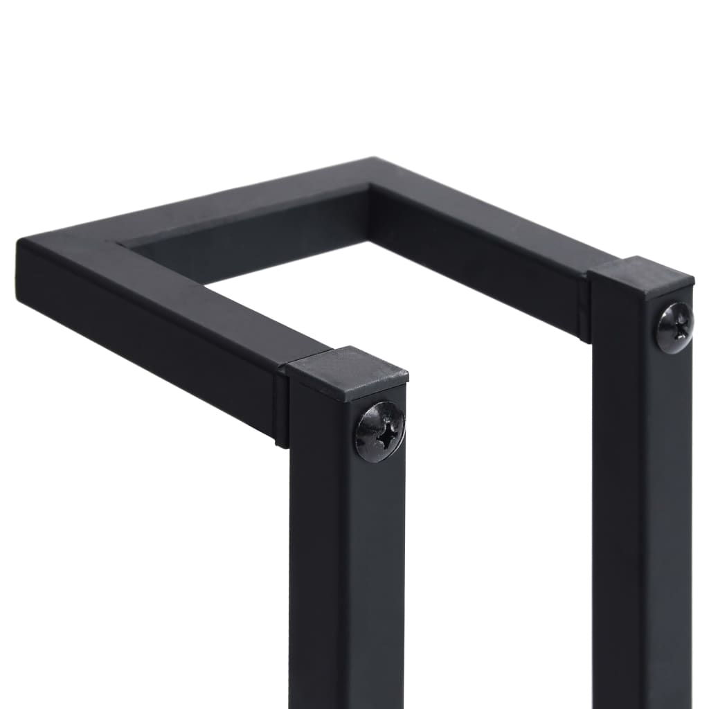 Porte-serviette Noir