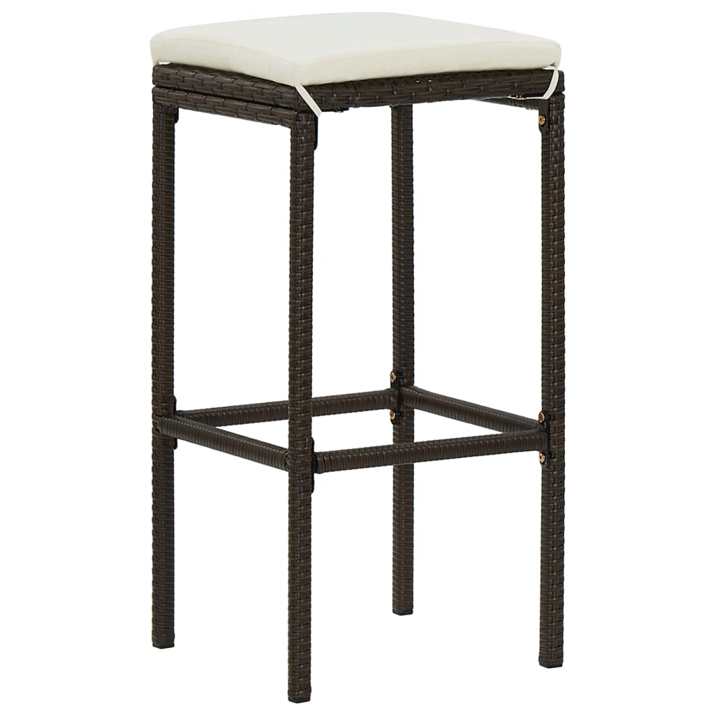 Ensemble 7 pcs tressée Marron