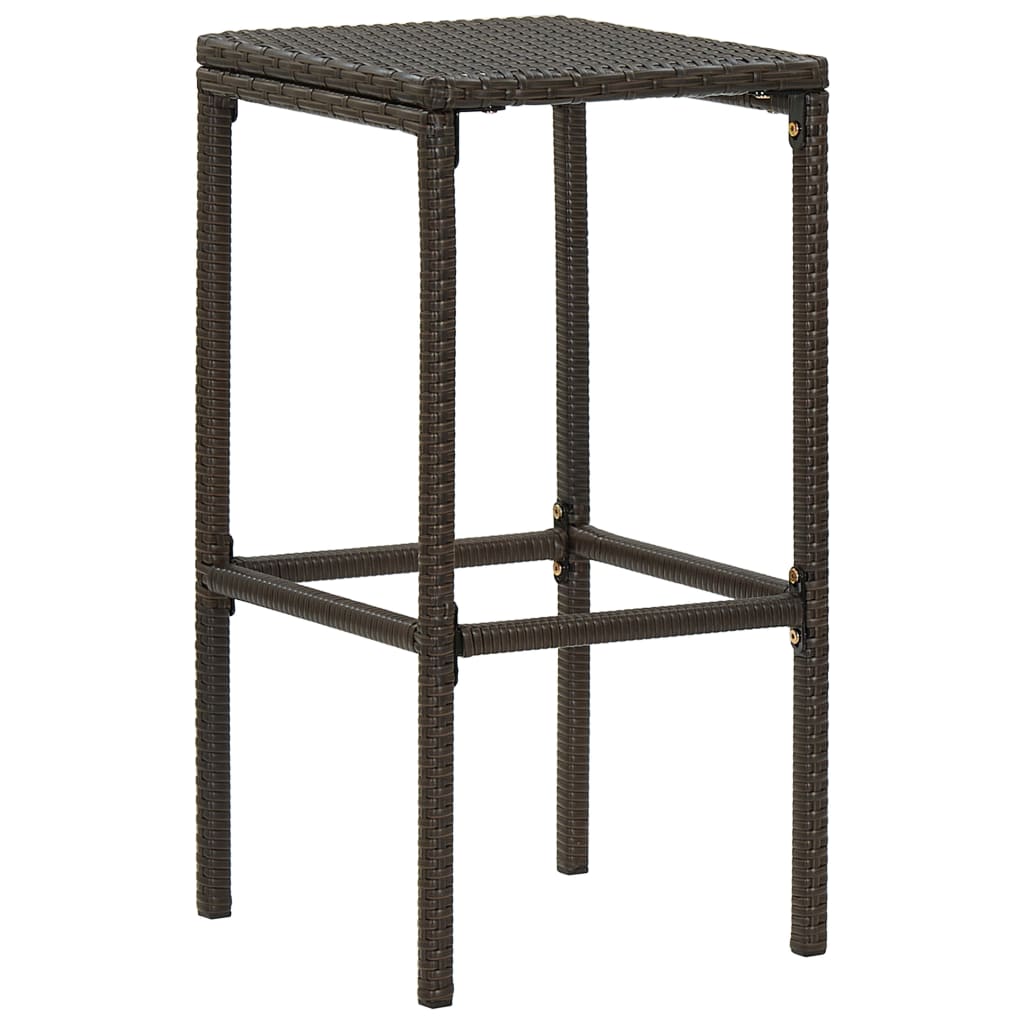 Ensemble 7 pcs tressée Marron