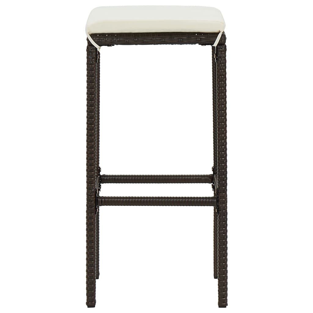 Ensemble 7 pcs tressée Marron