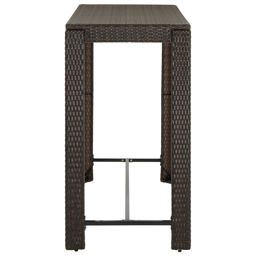 Ensemble 7 pcs tressée Marron