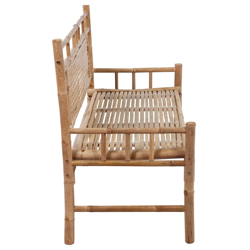 Banc de jardin en Bambou