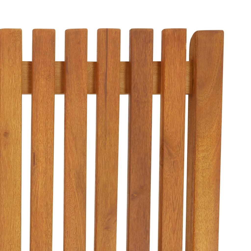 Chaise longue Bordeau acacia flora