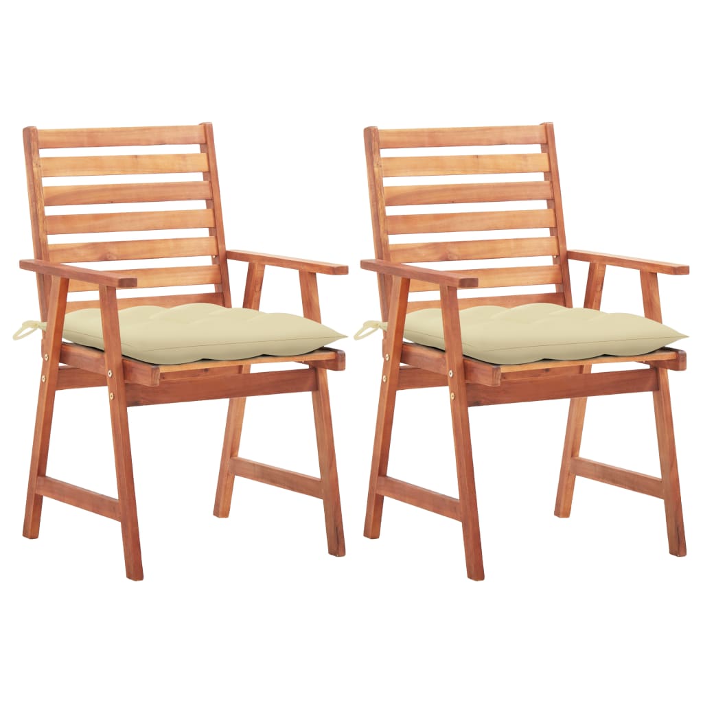 Chaises tropical acacia