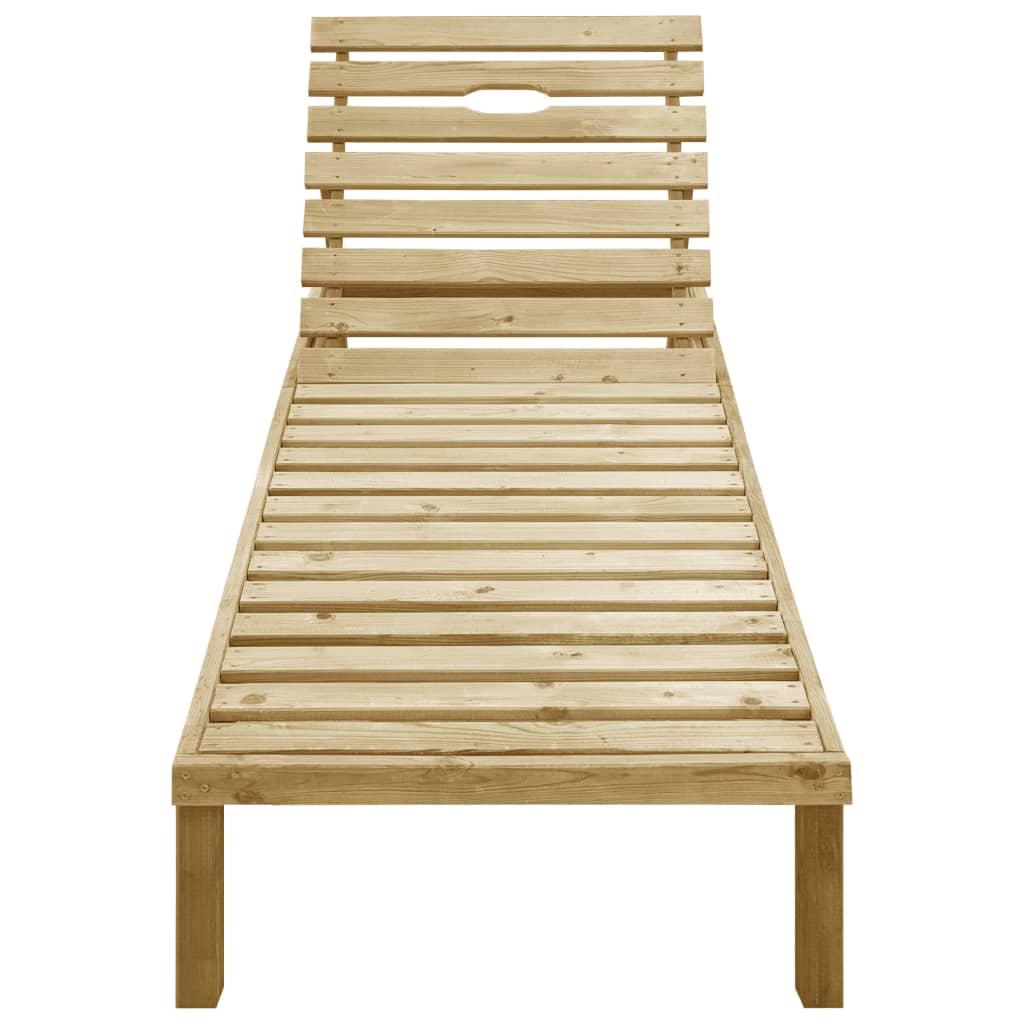 Chaise longue bleu royal tia