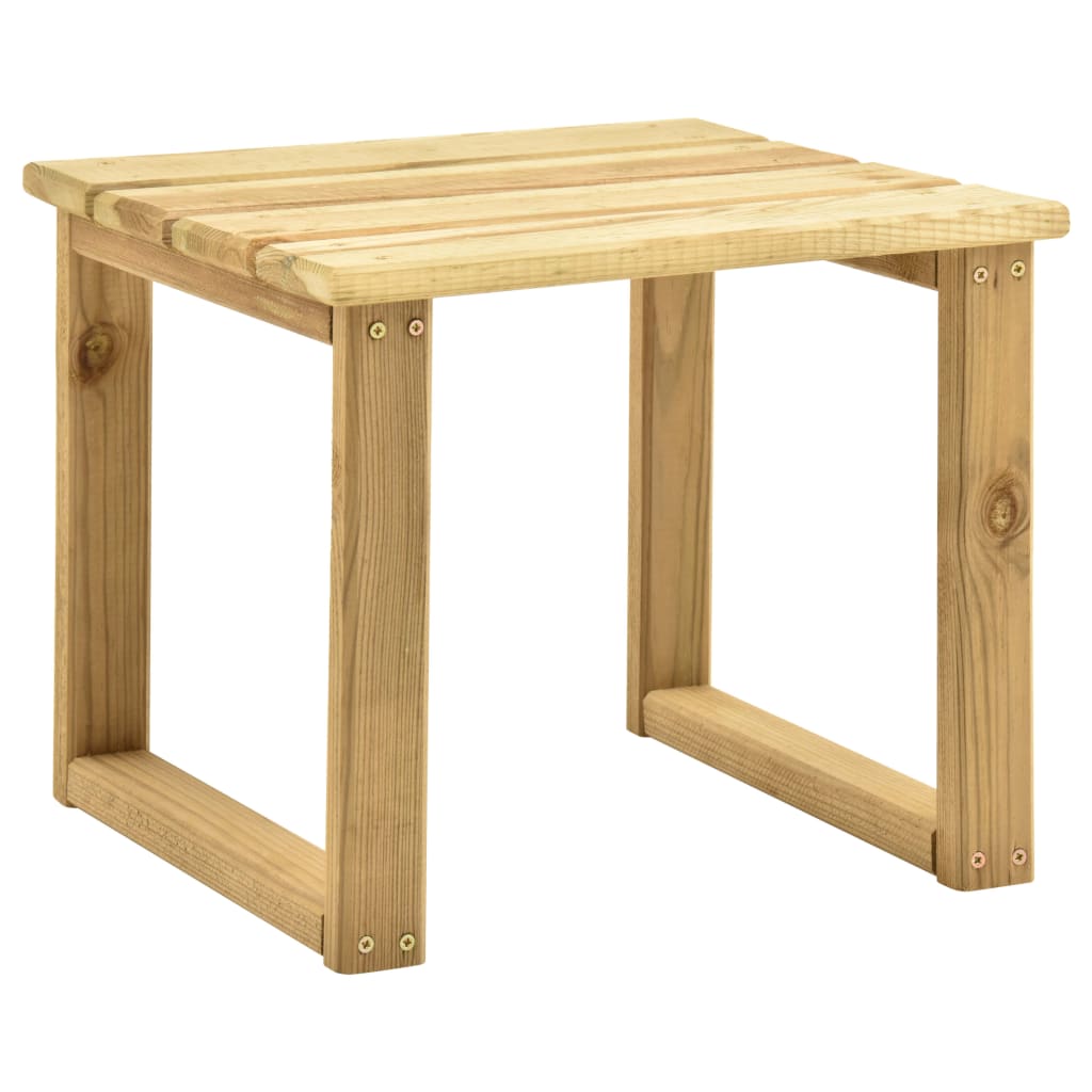 Chaise longue de jardin avec table rouge tia