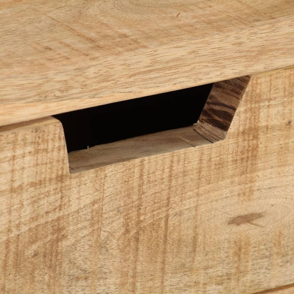 Bureau Bois de manguier brut solide