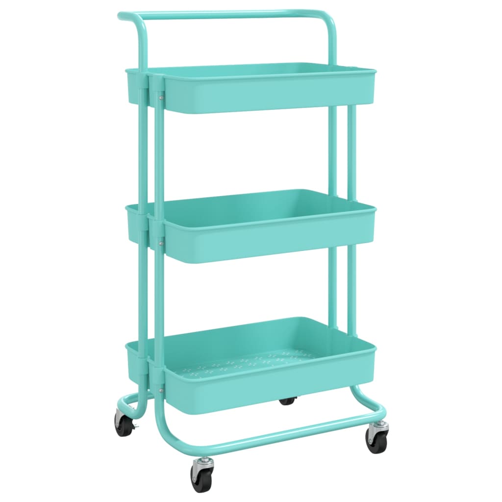 Chariot de cuisine Turquoise