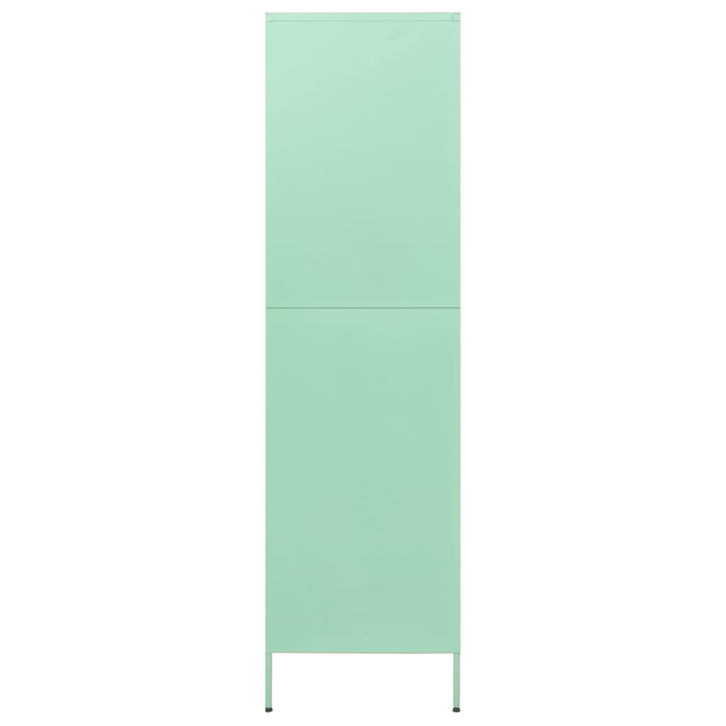 Armoire Vert menthe Acier retro